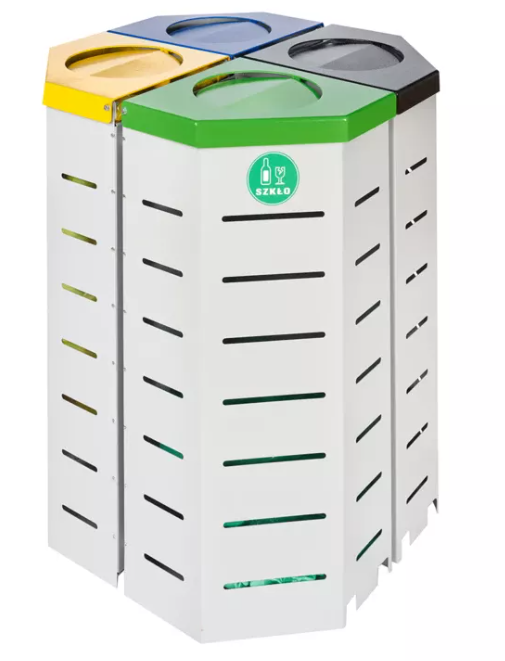 Cosuri reciclare K-MF-K 4x80L